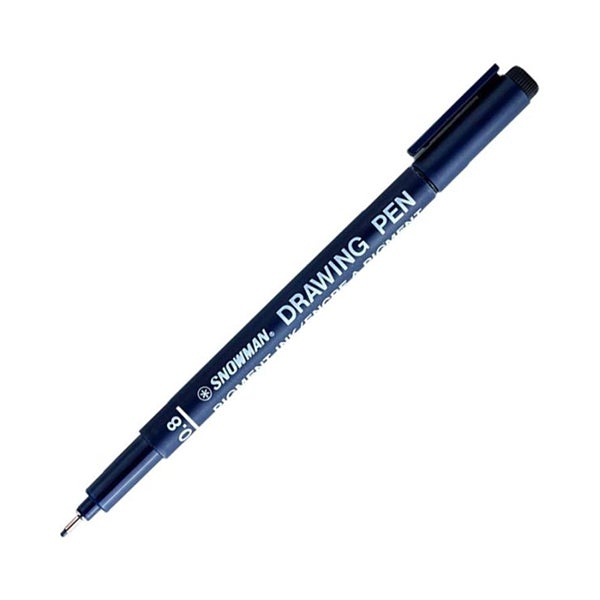 Snowman Drawing Pen 1pc