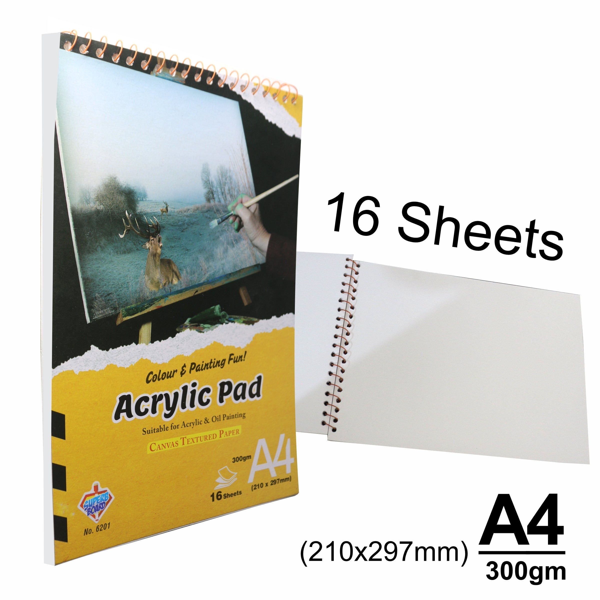 Superb Board Acrylic Pad A4