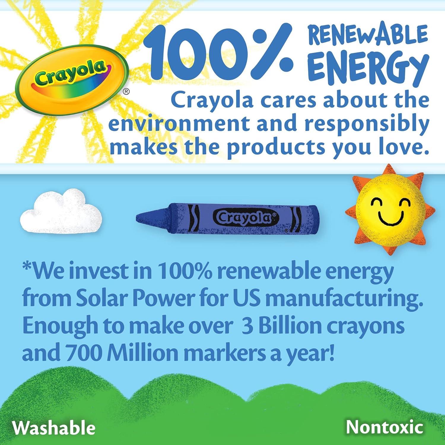 Crayola Ultra-Clean Washable Crayons