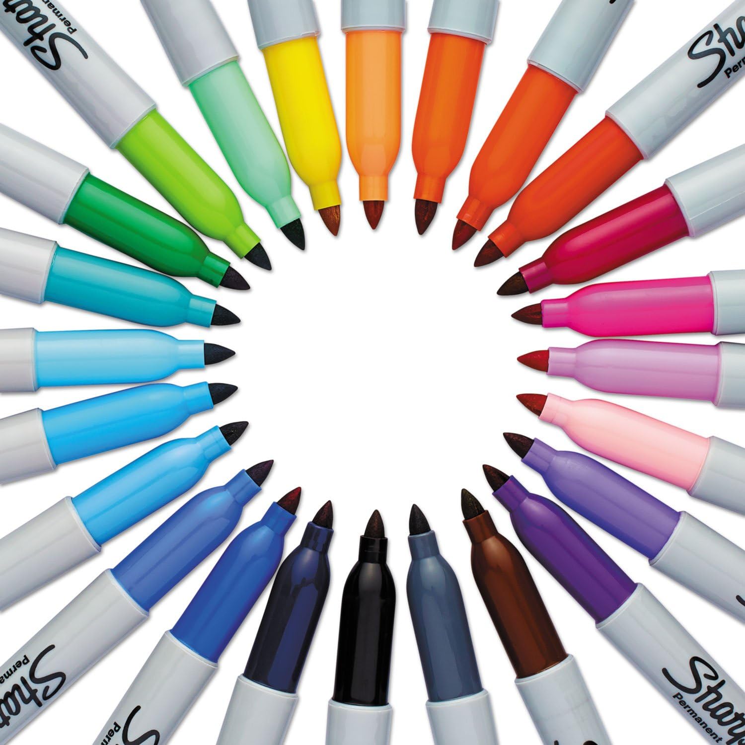 Sharpie Electro Pop Fine Permanent Marker Pack of 24 (1927350)
