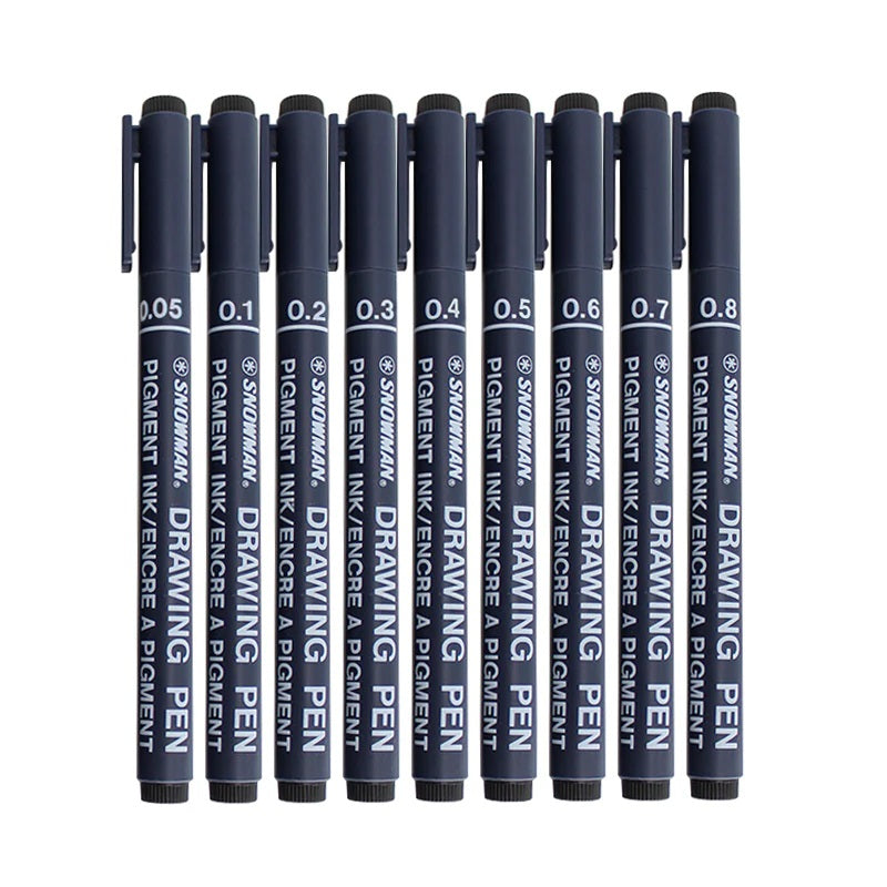 Snowman Drawing Pen 1pc