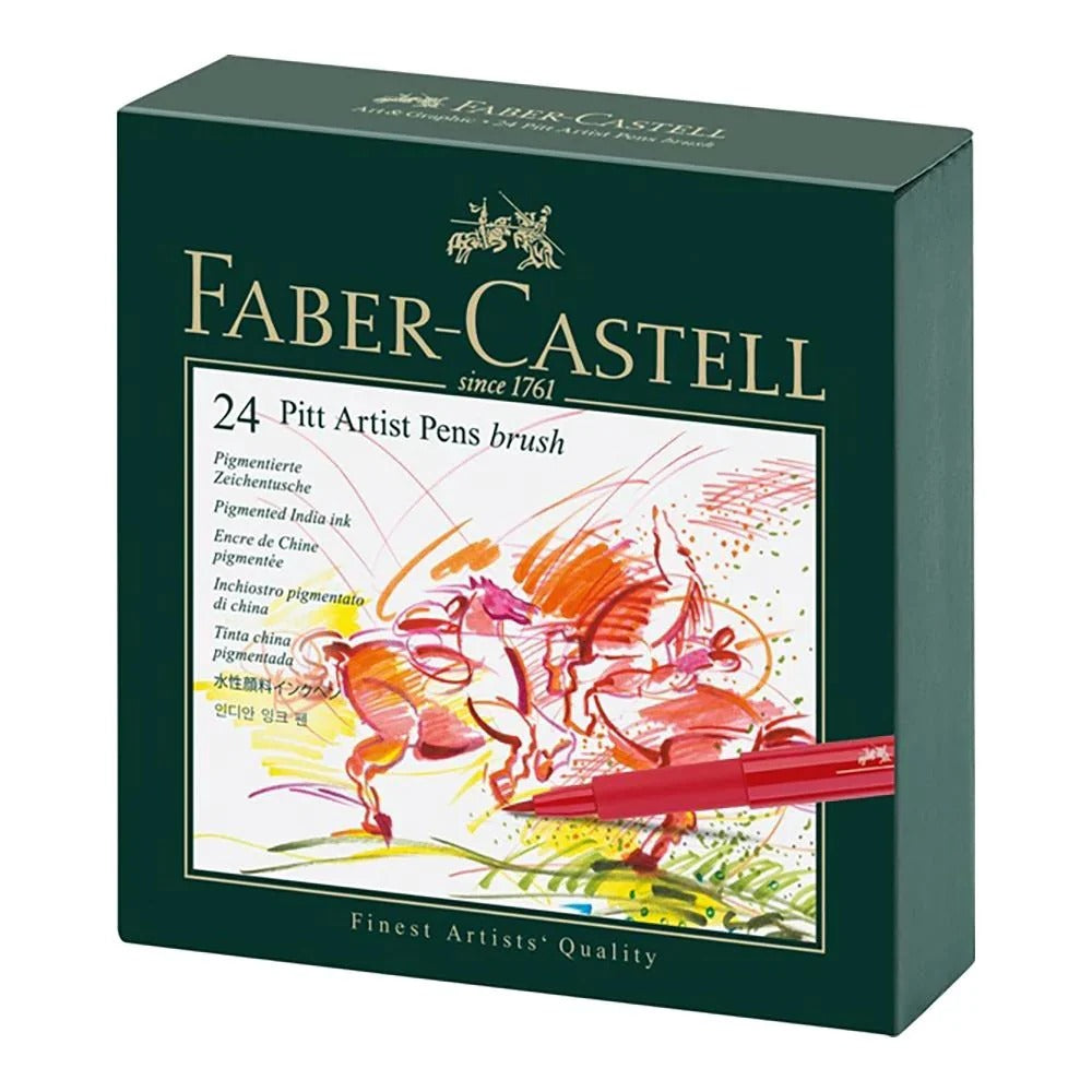 Faber Castell Pitt Artist Brush Pen Studio Tips