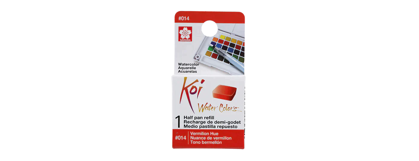 Sakura Koi Water Colors Half Pan Refill
