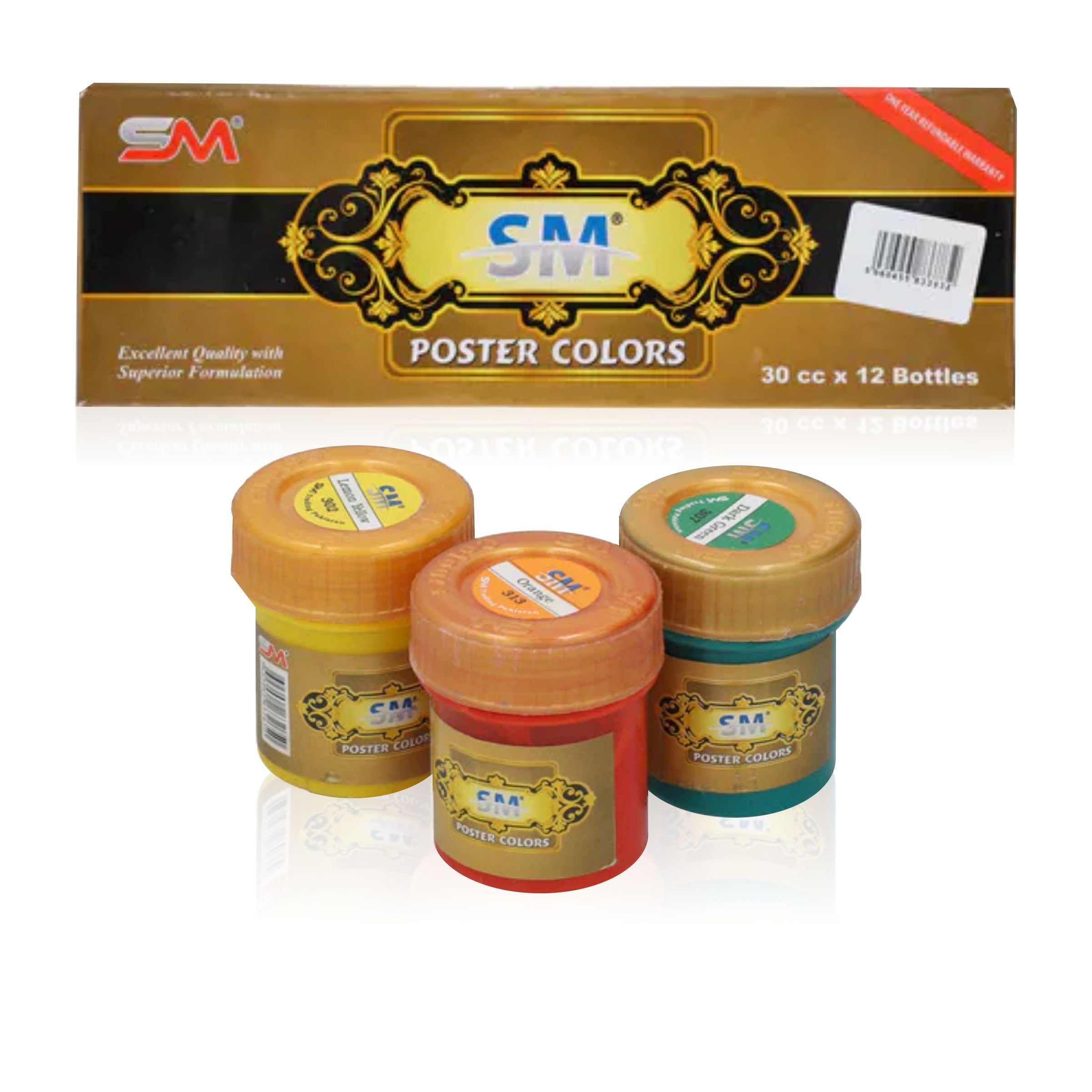 SM Poster Colors 12 Pcs
