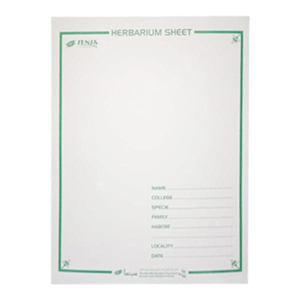 Herbarium Sheet Pack of 10