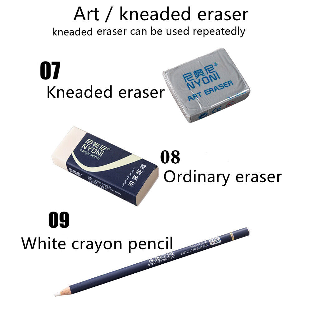 NYONI Drawing Pencils Set of 29